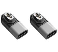 2 Pack | Reemplazo Adaptador de Carga USB-C Magnético para Auriculares de Conducción Osea AfterShokz Aeropex AS800, Shokz OpenRun Pro, OpenRun, OpenRun Mini, OpenComm