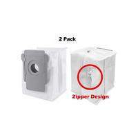 2 Pack Reusable Zippered Dust Bags for iRobot Roomba i1 i3 i4 i6 i7 j7 i8 + Plus