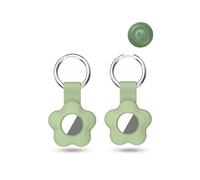 2 Pack Silikon hülle für Motorola Moto Tag Anti-Verlust-Tracker, daunke Vollschutzhülle für Katzen- und Haustierhalsbänder (geeignet für Rucksack Gepäckck, Kinder, Schlüssel) Kratzfeste,grün