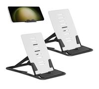 2 Pack Soporte Móvil Mesa para iPhone 16 Pro MAX 15Plus, Soporte Teléfono Plegable para Xiaomi 14T Ultra 12 Lite Redmi Note 13, Soporte Universal para Google Pixel 9 Pro Fold Galaxy A16 A25 A15 Negro