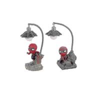 2-Pack Spider-Man Night Light Led Lamps - Superhero-Themed Bedroom Decor for Kids Collectors_cp -CN-WR