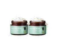 2 Pack Tallow of Grass-Fed Cattle with Frankincense Oil and Castor Oil, Beef Tallow Castor Oil Frankincense, Beef Tallow Moisturising Cream for Skin