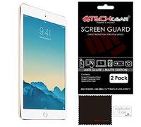 [2 Pack] TECHGEAR® Apple iPad Mini 4 ANTI GLARE / MATTE LCD Screen Protector Guards with Cleaning Cloth & Applicator Card, [Importado de UK]