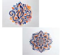 (2 Pack) Verde Diamond Painting Adultos Kit Para L-1492