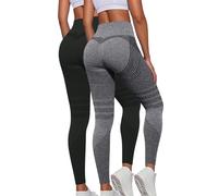 2 Pack Viva Cuerpo Leggings 3D Anticelulíticos Mujer,Leggings Anticelulitis 3D Compresión Lipedema,Leggins Anti Celulitis Deportivos Push Up, Mallas Anticelulitis Mujer Reductores Lipedema