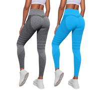 2 Pack Viva Cuerpo Leggings 3D Anticelulíticos Mujer,Leggings Anticelulitis 3D Compresión Lipedema,Leggins Anti Celulitis Deportivos Push Up, Mallas Anticelulitis Mujer Reductores Lipedema