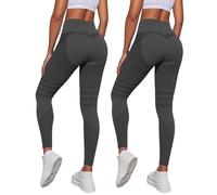 2 Pack Viva Cuerpo Leggings 3D Anticelulíticos Mujer,Leggings Anticelulitis 3D Compresión Lipedema,Leggins Anti Celulitis Deportivos Push Up, Mallas Anticelulitis Mujer Reductores Lipedema