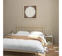 2 Pack White Pine Wood Nightstand Set 35.5x33.5x41.5cm, Solid Pine Bedside Table with Storage, Modern Night Stand for Bedroom, Easy to Clean & Assemble, Home Decor Furniture