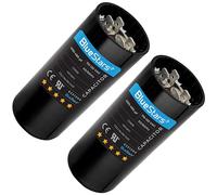 2 Packs 400-480 uf/MFD 110-125 VAC Round electronic starter Start Capacitor 50/60 Hz AC Replacement Part by BlueStars