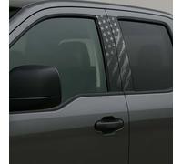 2 Packs B Pillar Sticker Decals,B-Pillar Set,Personalized Car Center Pillar Sticker, Waterproof Side Door Trim Decoration for Vehicles/Laptops (A)