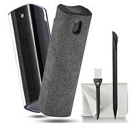 2 Packs de limpiadores de Pantalla para portátil y Coche, Kit de Limpieza para móvil, Tablet, PC, Ordenador, LCD, Gafas, iPhone, iPad, Mac Pro - Negro y Gris