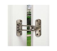 2 Packs Home Security Door Lock,Swing Bar Door Guard for Front and Inside Door, Safety Childproof Reinforcement Door Stopper for Kids Home Hotel Apart