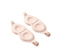 2 Packs Three-Dimensional Sponge Eye Mask, Unisex, Simple Blackout Patch, Suitable For Office(Pink)