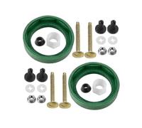 2 Packs Toilet Tank To Bowl Coupling Kit,as738756-0070a for 3in Toilet Tank Gasket for Most Flush Valve Opening Tanks