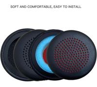 2-Pair Poli Oído Almohadillas Cojín Para Voyager Focus UC B825-M 5220 5210 7225