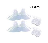 2 Pairs Contact Nipple Shield, Nippleshield for Breastfeeding