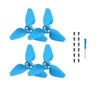 2 Pairs Propellers for DJI Neo Colorful Quick Release Props Blades Lightweight Fans Wing with Screw&Screwdriver Drone Wing Blade(8)