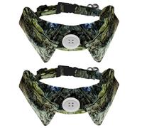 2 pajaritas para gatos y perros, collar ajustable para mascotas, corbatín formal para niños, niñas, cachorros, gatitos, bodas, cumpleaños, tanques de arte de pintura