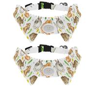 2 pajaritas para gatos y perros, collar ajustable para mascotas, corbatín formal para niños, niñas, cachorros, gatitos, bodas, cumpleaños, conejos, primavera, diente de león, crisantemo amarillo