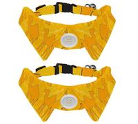 2 pajaritas para gatos y perros, collar ajustable para mascotas, pajarita, esmoquin, collar formal para niños, niñas, cachorro, gatito, boda, cumpleaños, animales salvajes, camello