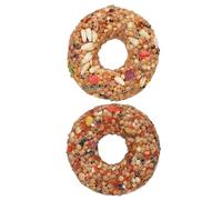 2 palitos de semillas de tweeter para periquitos, golosinas para pájaros, dentición y masticación, entrenamiento de entretenimiento, grano y sabor a frutas y verduras, para cacatúa, periquitos, peonía