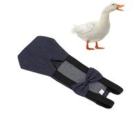 2 Pañales para Pollos para Mascotas, Impermeables, Fáciles de Usar, Ropa de Ganso, Transpirables, Fáciles de Lavar, Reutilizables para Pato Ganso (L)