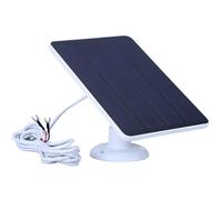 2 paneles solares de 4 W para cámaras de seguridad, compatible con Ring Video Doorbell 4/3/3Plus/2, cargador solar monocristalino, soporte ajustable impermeable, cable de carga de 13 pies