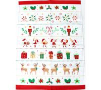 2 Paños De Cocina Nussknacker KRACHT 50Cm X 70Cm Mezcla De Lino Navidad Elche