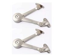 2 Paquete La puerta de repunte puede detenerse a voluntad, la varilla de soporte, el panel de la puerta del gabinete puede detenerse en cualquier momento, la varilla de empuje se puede ajustar mecánic