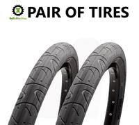 2 Paquete: Maxxis Hookworm Llantas 24x2.5 Negro Cable Sc BMX Cruiser 24" Bike -