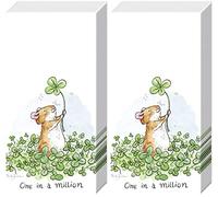 2 paquetes de 10 pañuelos de papel para regalar