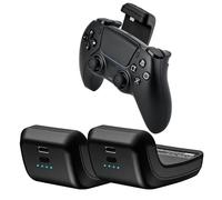 2 paquetes de 3000 mAh PS5 controlador de batería externa para Sony PlayStation 5 PS5 DualSense Controller, recargable PS5 Pack de batería de repuesto con cable de carga tipo C