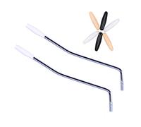 2 paquetes de 5 mm de rosca de brazo trémolo Whammy Bar para Fender MIM Strat Stratocaster Electric