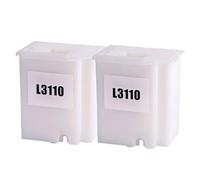 2 paquetes de almohadillas para depósito de tinta residual compatibles con EcoTank ET-2710 ET-2711 ET-2712 ET-2714 ET-2715 ET-2720 ET-2721 ET-2726 ET-2800 ET-2810 ET-2803 ET-2803 ET-2 2820 Impresora