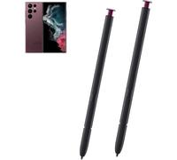 2 paquetes de bolígrafos de repuesto para Galaxy S22 Ultra compatible con Samsung Galaxy S22 Ultra 5G, lápiz S Pen para Galaxy S22 Ultra con sensibilidad a la presión 4096 + pinzas, sin Bluetooth