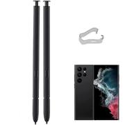 2 paquetes de bolígrafos de repuesto para Galaxy S22 Ultra compatible con Samsung Galaxy S22 Ultra 5G, lápiz S Pen para Galaxy S22 Ultra con sensibilidad a la presión 4096 + pinzas, sin Bluetooth