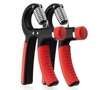 2 paquetes de entrenadores de agarre, entrenadores de agarre manual con resistencia ajustable de 5-60 kg, refuerzo de antebrazo, entrenador manual para la construcción muscular y la recuperación
