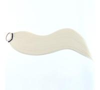 2 paquetes de extensiones largas de cola de caballo trenzadas con lazos for el cabello, postizo sintético suave Natural for mujeres de 24 pulgadas Extensiones de Cabello(60)