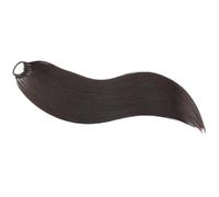 2 paquetes de extensiones largas de cola de caballo trenzadas con lazos for el cabello, postizo sintético suave Natural for mujeres de 24 pulgadas Extensiones de Cabello(2)