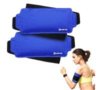 2 Paquetes de Gel Frío Para Lesiones Deportivas, Compresas Frías Para Rodillas, Compresas De Hielo Flexibles Reutilizables Para Aliviar el Dolor de Rodillas, Tobillos y Muñecas