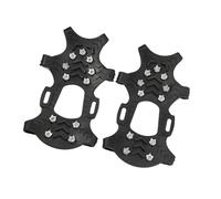 2 paquetes de pinzas versátiles para hielo, universales, antideslizantes, tracciones, para exteriores, para senderismo, invierno, caminar, fiabilidad, calzado antideslizante