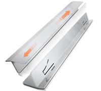 2 paquetes de rellenos para huecos de cocina de acero inoxidable, tapa de hendidura en forma de T, kit de batido de cocina, protector de huecos, rellenador de huecos de horno, relleno protector