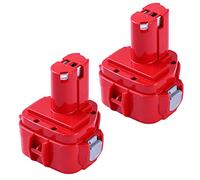 【2 Paquetes】 PA12 12V 3.6Ah Ni-MH Repuesto para Makita 12V Batería PA12 1222 1220 1235 1233 1234 1235B 1235F 192696-2 192698-8 192698-A 193138-9 193157-5 Herramientas eléctricas inalámbricas 1