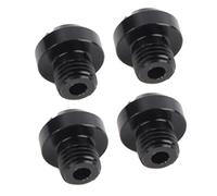 2 par de M10X1.25 RETRAIGA ANJE DEL AGUecerado DEL Espejo Lateral Enchufes Livianos y Duraderos Los Accesorios de Motocicletas Protegen el Orificio DEL Espejo con Simples