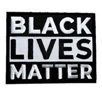 2 parches Black Lives Matter, BLM, para planchar o coser, parche bordado para chaqueta, gorra, bolsa, bolsa