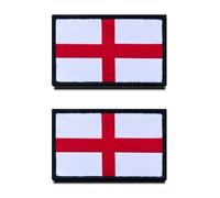 2 parches de Inglaterra, Reino Unido, Reino Unido, Reino Unido, Inglaterra, inglés, parche bordado con emblema nacional para ropa, jersey, mochila, gorras, viajes, tácticos