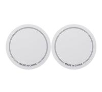 2 parches de pedal para bombo de un solo pedal, protector de almohadilla de patada para amantes de la música, estudiantes e intérpretes o ejecutantes, parches de bombo para percusión, accesorios para
