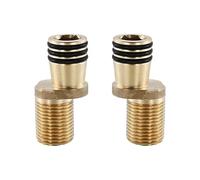 2 paréntesis de puerta de ducha de bronce con sello Plan inexpugnable montado en la pared Optimización del espacio Accesorios de baño Complementos de grifo impermeables Baño