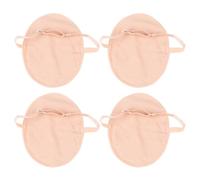 2 Pares Almohadillas Absorbentes de Sudor para Axilas de Algodón | Dos Pares, Uso Sencillo, Absorción Rápida y Ajuste Ergonómico para Camisas y Sombreros