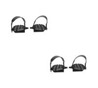 2 Pares Antideslizantes para Bicicleta de Interior Accesorios de Fitness para Ejercicio Casa Plataforma Ergonométrica de Pedaleo para Indoor